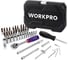 Набор инструментов WORKPRO 1/4"+3/8"+1/2" 123шт WP202533 2