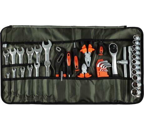 Набор профессионального инструмента ЕРМАК 44 предметов 736-211