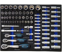 Набор инструментов Forsage 80 пр., в ложементе 28860 F-K4802-5