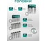Набор инструментов Rockforce 216+3 предметов RF-38841+3(60320) 6
