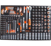 Набор инструментов CUSTOR 176 предметов 1/2" и 1/4" в ложементе VCS4/4 PRO-1