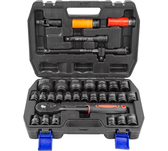 Набор инструментов FORCEKRAFT ударные, 32пр, 1/2" FK-4323-5MPB(26459)