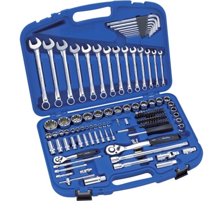 Набор ключей GeeTee 1/4, 1/2, Quattro Grip 120 предметов 11-9120-5