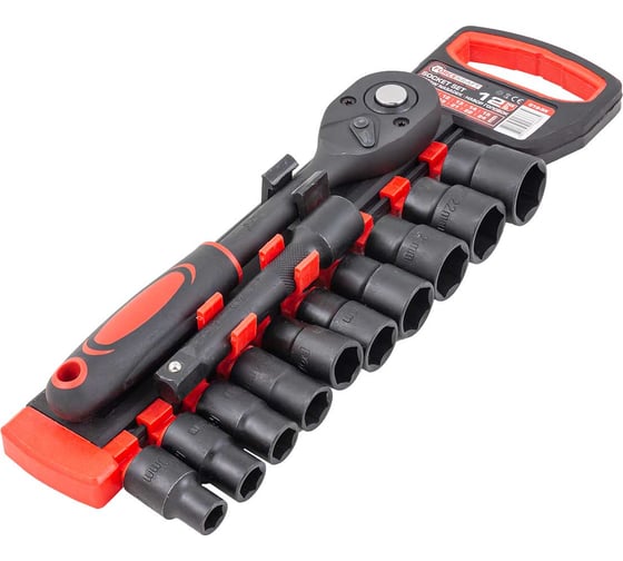 Набор головок Forcekraft 12 предметов, 1/2" FK-012-5K(59787)