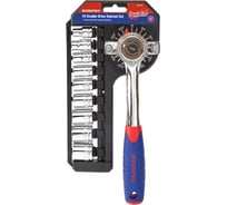 Набор торцевых головок с трещоткой WORKPRO 2x3/8" 10 шт. WP202559