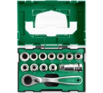 Набор торцевых головок Hikoki 1/2", 13 предметов, в пластиковом футляре 40030033