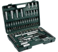 Набор инструментов в кейсе TUNDRA автомобильный, CrV, 12-гранные головки, 94 предмета 1799959