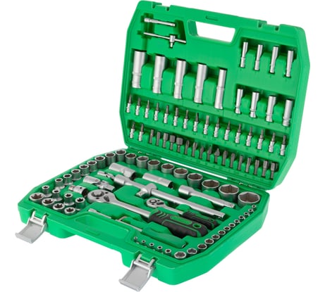 Набор инструментов INTERTOOL 1/2" & 1/4" 108ед., Cr-V ET-6108SP