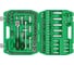 Набор инструментов INTERTOOL 1/2" & 1/4" 108ед., Cr-V ET-6108SP 2