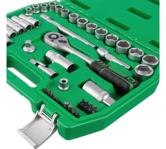 Набор инструментов INTERTOOL 39 ед, 3/8" Cr-V ET-6039SP