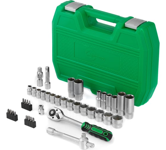 Набор инструментов INTERTOOL 39 ед, 3/8" Cr-V ET-6039SP
