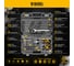 Набор инструментов Denzel 1/2", 1/4", CrV, S2, пластиковый кейс, 82 предмета 15809 9