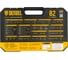 Набор инструментов Denzel 1/2", 1/4", CrV, S2, пластиковый кейс, 82 предмета 15809 36