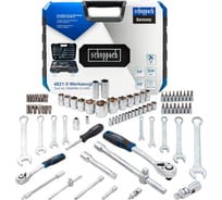 Набор инструментов Scheppach 1/4", 1/2", 82 предмета Sch-4821-5(60766)