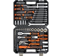 Набор инструментов KINGQUEEN 76 предметов, 72 зуба WIB-246