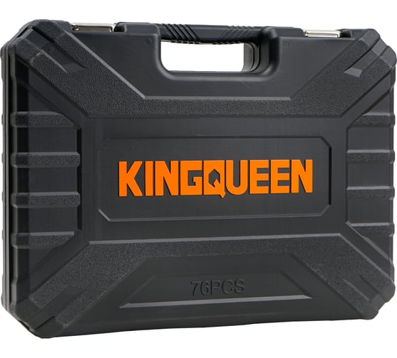 Набор инструментов KINGQUEEN 76 предметов, 72 зуба WIB-246
