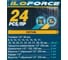 Набор инструментов iLOFORCE 24 предмета 1/2", 6гр., 8-32мм IF-4245B-5MPB(59963) 12