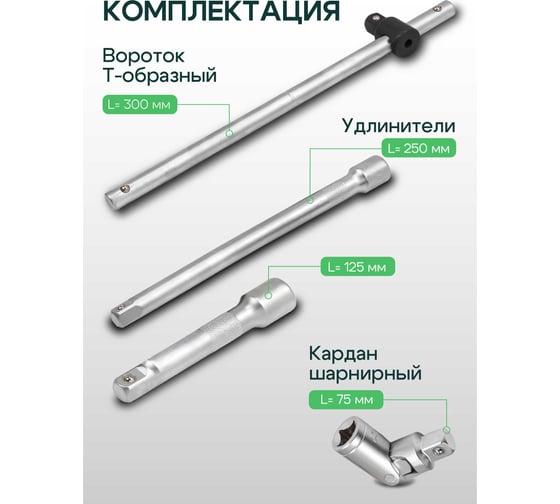 Набор инструментов Rockforce 36 предметов 1/2 RF-4362M(60499)