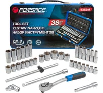 Набор инструментов Forsage 36 предметов 1/2 F-4362M(60500)