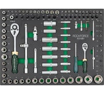 Набор инструментов Rockforce 108 предметов 1/4, 1/2, 4-32мм, в ложементе RF-K51081(59946)