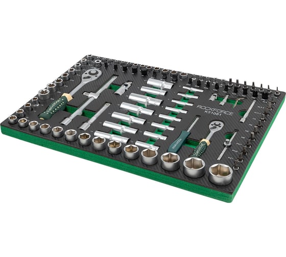 Набор инструментов Rockforce 108 предметов 1/4, 1/2, 4-32мм, в ложементе RF-K51081(59946)