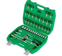 Набор инструментов INTERTOOL 46 шт, 1/4", Cr-V ET-6046