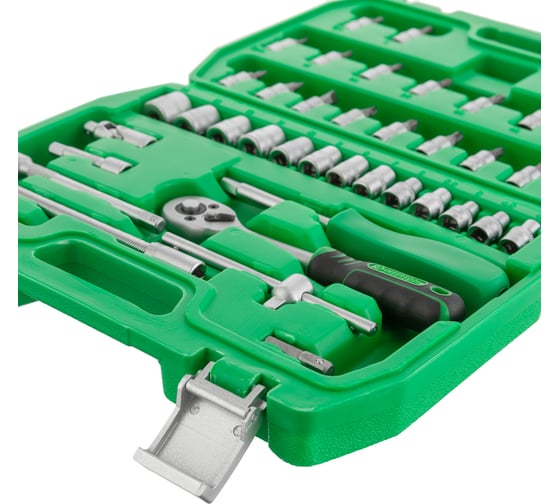 Набор инструментов INTERTOOL 46 шт, 1/4", Cr-V ET-6046