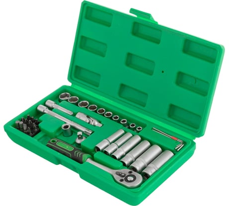 Набор инструментов INTERTOOL 36шт, 1/4", Cr-V ET-6036