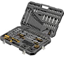 Набор инструментов Denzel 1/2", 1/4", CrV, S2, пластиковый кейс, 194 предмета 15806