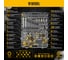 Набор инструментов Denzel 1/2", 1/4", CrV, S2, пластиковый кейс, 194 предмета 15806 9