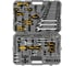 Набор инструментов Denzel 1/2", 1/4", CrV, S2, пластиковый кейс, 122 предмета 15804 24