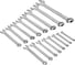 Набор инструментов Denzel 1/2", 1/4", CrV, S2, пластиковый кейс, 122 предмета 15804 27