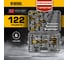 Набор инструментов Denzel 1/2", 1/4", CrV, S2, пластиковый кейс, 122 предмета 15804 2