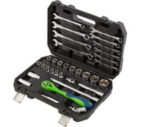 Набор инструментов Сибртех 1/2, CrV, пластиковый кейс 32 предм. 13527