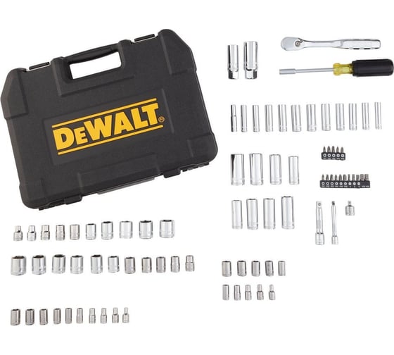 Набор оснастки DEWALT 84 предмета, в кейсе DWMT81531-1