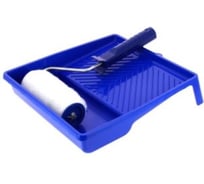 Набор Малярок валик мех искусственный, 250 мм + ванночка 33x35 см 778-1125