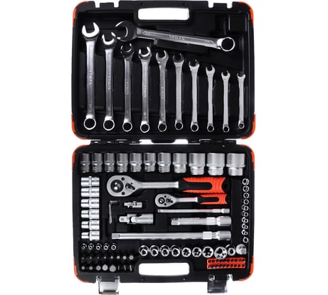 Набор профессионального инструмента ЕРМАК 100 предметов 736-072