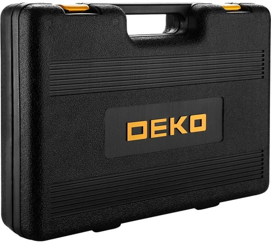  набор инструмента для дома и авто в чемодане DEKO DKMT63 .