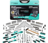 Набор инструментов MAMEDFORCE 202 предмета 1/4, 3/8, 1/2 (6гр.) MF-42022-5(58005)