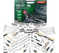 Набор инструментов Rockforce 180 предметов 1/4, 3/8, 1/2 (6гр.) RF LIGHT-41802-5(61106)
