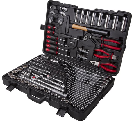 Набор торцевых головок и ручного инструмента BOVIDIX, 139 предметов, 6165139