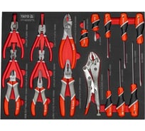 Набор инструмента в ложементе YATO YT-55302T5 17 предметов 39655302 5092 1