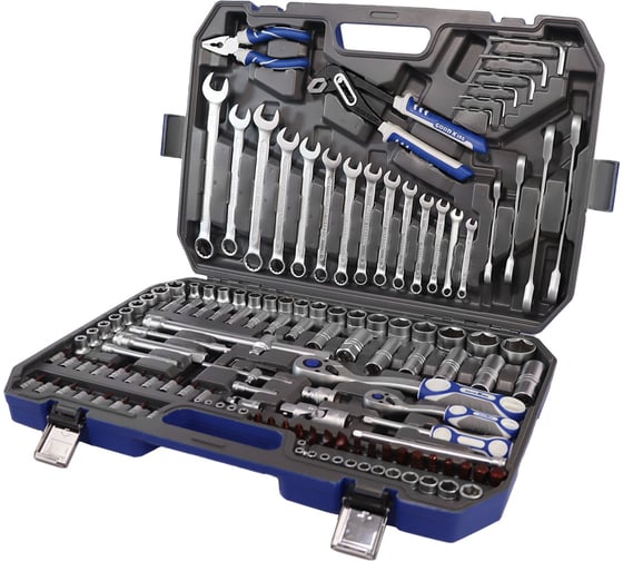 Набор инструментов 137 предметов 1/4 1/2 трещотка GOODKING M-10137