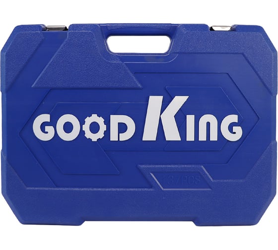Набор инструментов 137 предметов 1/4 1/2 трещотка GOODKING M-10137