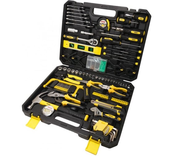 Набор инструментов WMC TOOLS 168пр, 1/4'', 3/8'' 48125 30168 1