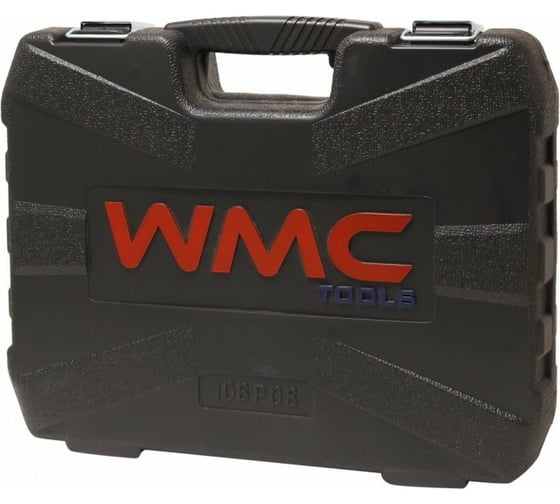 Набор инструментов WMC TOOLS 108пр, 1/2'', 1/4'' 47693 41082-5