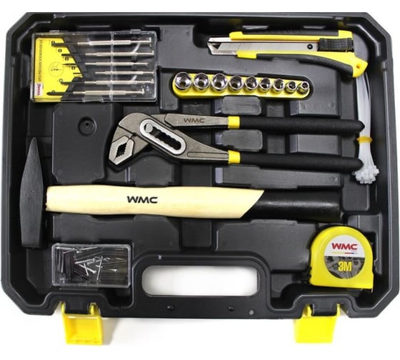 Набор инструментов WMC TOOLS 102пр, 1/4, 20102