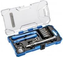 Набор для ремонта телефонов с отверткой для точных работ и битами HOEGERT TECHNIK 17 шт HT1S271