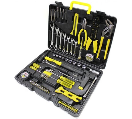 Набор инструментов WMC TOOLS 555 пр., 1/4'', 3/8" 48167 30555