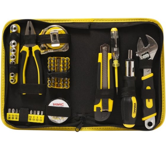 Набор инструментов WMC TOOLS 61пр, в сумке 48161 2061 1